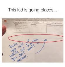 This Kid Is Going Places 6 Fill In The Chart With These