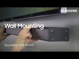 How To Wall Mount Your Hw M450 Flat
