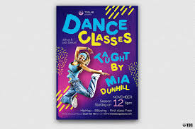 Dance Classes Flyer Template V3