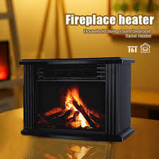 Electric Fireplace Heater W Remote