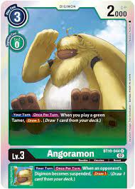 Angoramon - Xros Encounter - Digimon Card Game