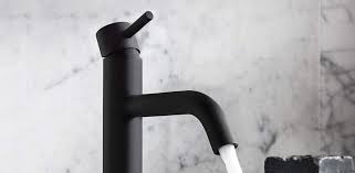 why are black bathroom taps so popular