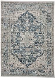 capel alden medallion 3943 slate blue 3 3 x 4 10 area rug