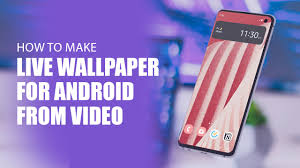 live wallpaper for android from video