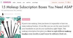 makeup subscription box for brushes