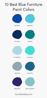 Best Blue Paint Colors For Furniture
