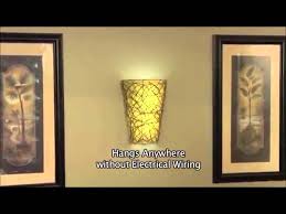 battery operated wall sconce wicker