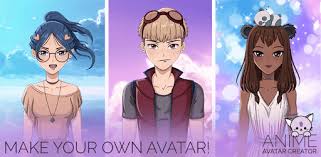 Cute anime, cool cartoons, manga style, kawai, emo, realistic illustrations, full body avatars. Anime Avatar Creator Make Your Own Avatar Apps On Google Play