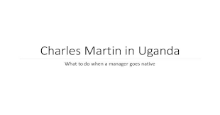 Charles Martin in Uganda