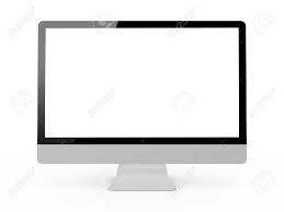 Nature screensavers desktop screensavers facebook likes animation wallpaper pictures photos wallpapers animation movies. Blank Desktop Computer Screen Isolated On White Background Stock Photo Picture And Royalty Free Image Image 22592482