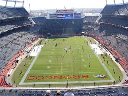 Denver Broncos Upper Level North End Zone