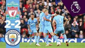 Man City Highlights | Liverpool 2-2 Man City | Foden, De Bruyne, Mane,  Salah