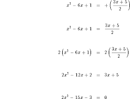 Solving Equation Containing Absolute