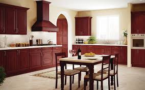 cherry kitchen cabinet