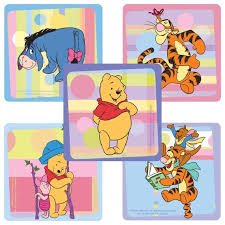 Winnie The Pooh Stickers Winnie Pooh Party Envelope Seals Party Favors Reward Charts Parents Merit Awards Teachers Birthday Party
