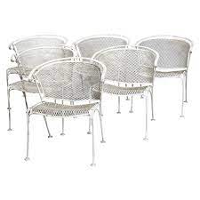 wire mesh patio armchairs
