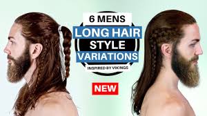 33 selected viking hairstyles for men 2021: 6 Long Hairstyle Ideas For Men Inspired By Vikings Mens Long Hair Inspiration Youtube