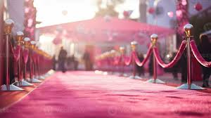 pink carpet at the film festival