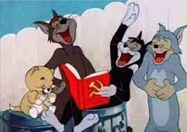 Tom and Jerry cats gathered around laughing at the communist manifesto. :  r/MemeTemplatesOfficial