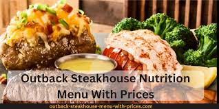 Outback Steakhouse Menu with Prices 2024 gambar png