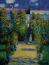 Painting Artist Painting Claude Monet