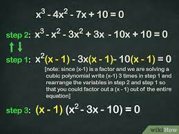 How To Factor A Cubic Polynomial 12