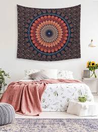 1pc Spiral Wall Tapestry Shein