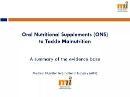 ppt nutritional supplements ons