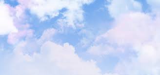 blue sky and white clouds realistic