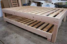 Trundle Bed Frame Queen Trundle Bed