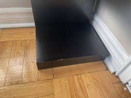 Ikea Black Brown Lack Wall Shelf Unit