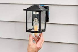 how to change an outdoor light fixture