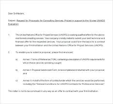 Sample Proposal Letter To Offer Services Template For Voipersracing Co