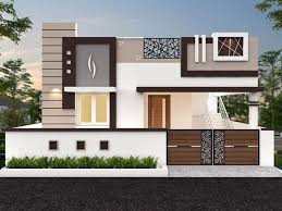 modern single floor house design