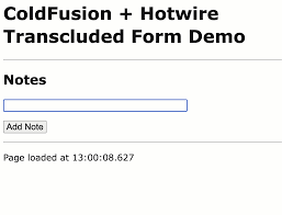 turbo frame using hotwire and lucee cfml