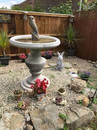 Large Owl Bird Bath Canada