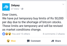 Zebpay Bitcoin Rate Buy And Sell Cryptocurrency Reddit