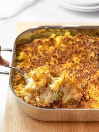 southern baked mac and cheese with