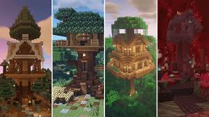 10 Amazing Minecraft Treehouse Ideas