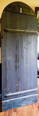 painting on wooden door st gabriel the