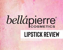 bellapierre lipstick review natural