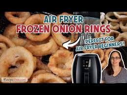 air fryer frozen onion rings you