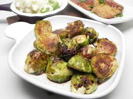 oven roasted brussels sprouts with