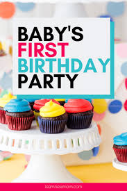 Planning A First Birthday Party Your
