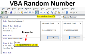 Vba Random Number How To Use Rnd Function In Excel Vba