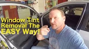 How to dvds so you can learn to tint like a pro; Easy Window Tint Removal Diy Youtube