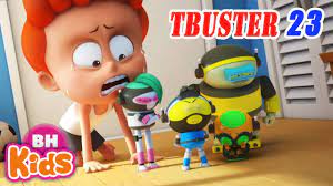 Hoạt Hình Tiếng Anh Thiếu Nhi - Robot Tbuster Ep 23 - Cartoons for Children  | Học Tiếng Anh Qua Phim - YouTube