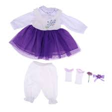Amazon Com Fenteer Newborn Baby Dolls Clothes For 20 22