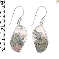 moss agate earring e moa 3 48