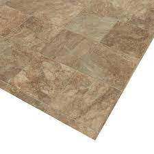 trafficmaster pro basic refined slate neutral stone 10 mil x 12 ft w x cut to length waterproof vinyl sheet flooring